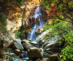  آبشار و طبیعت زیبای گلوسنگ کلیبر